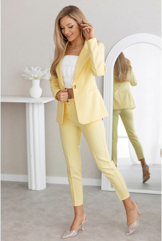 Komplet Poppy Żółty 2
