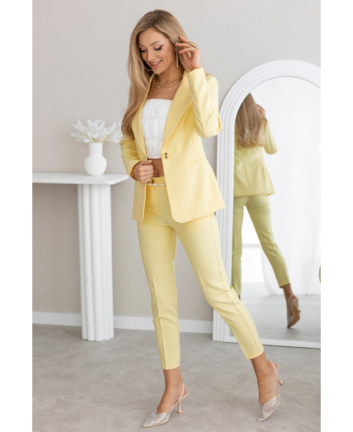 Komplet Poppy Żółty