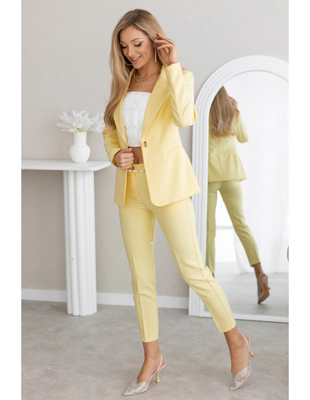 Komplet Poppy Żółty