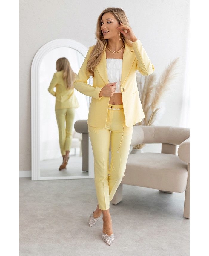 Komplet Poppy Żółty