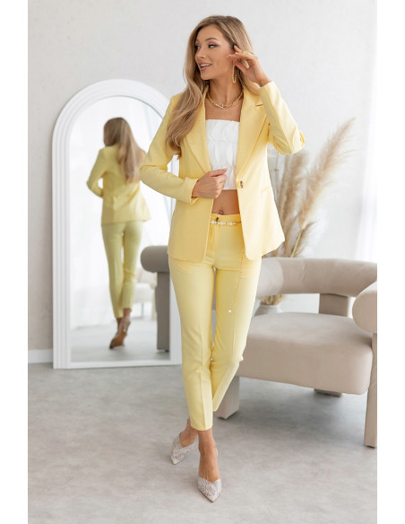 Komplet Poppy Żółty