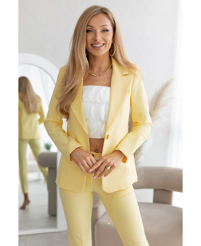 Komplet Poppy Żółty