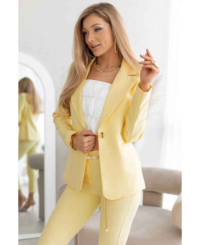 Komplet Poppy Żółty