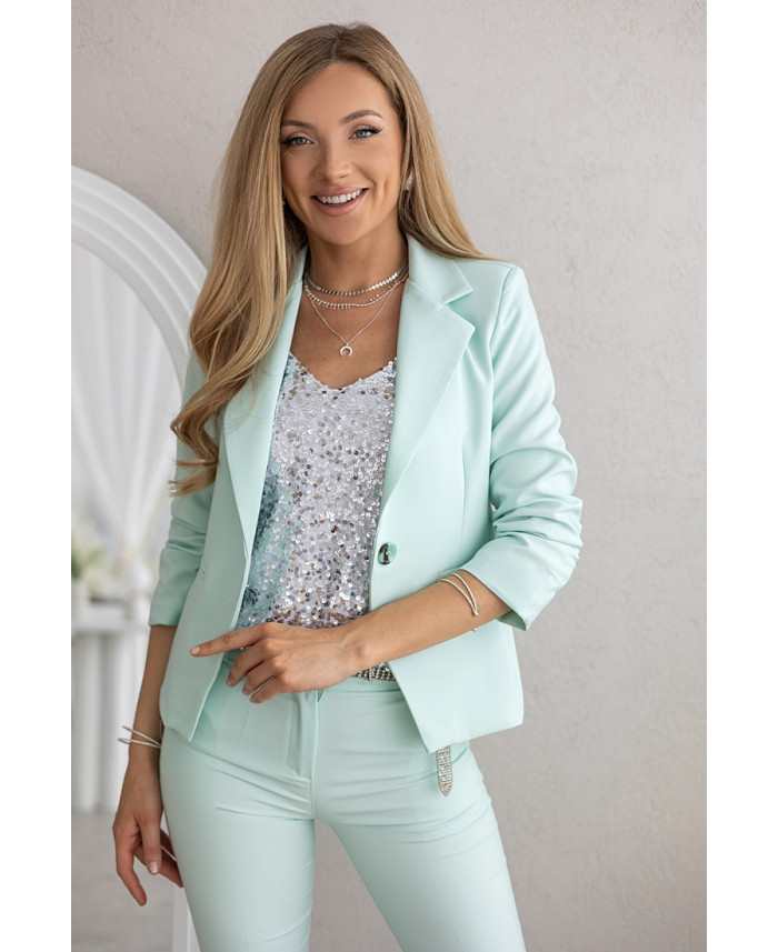 Komplet Iren Miętowy