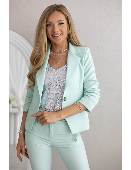 Komplet Iren Miętowy