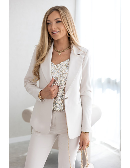 Komplet Nadia Beżowy