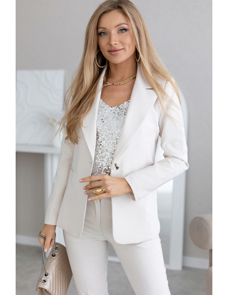 Komplet Poppy Beżowy