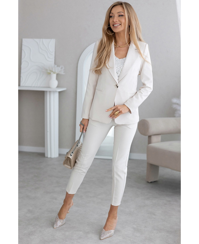 Komplet Poppy Beżowy