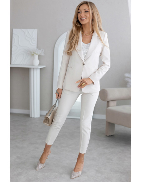 Komplet Poppy Beżowy