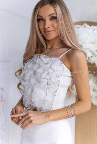 Bluzka Top Detto Ekri