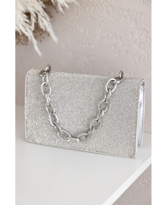 Torebka Srebrna Blik