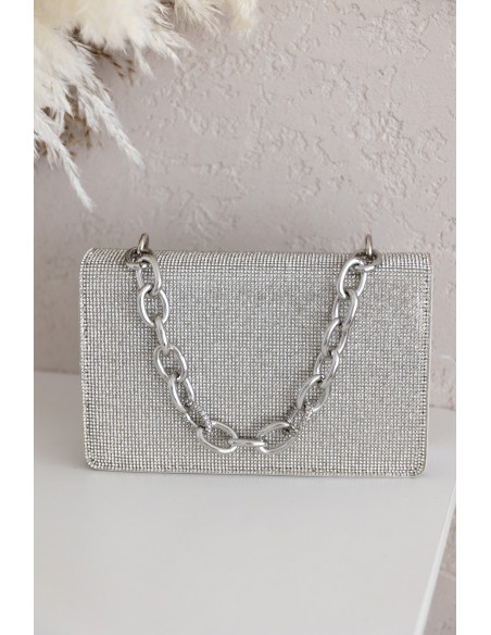 Torebka Srebrna Blik