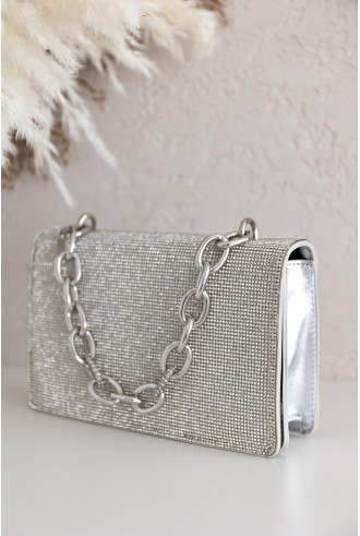 Torebka Srebrna Blik