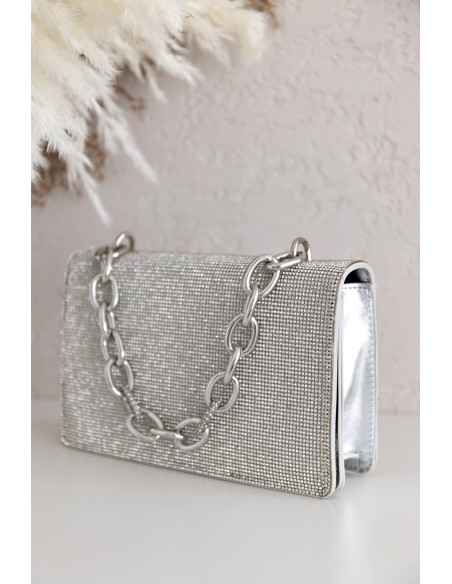 Torebka Srebrna Blik