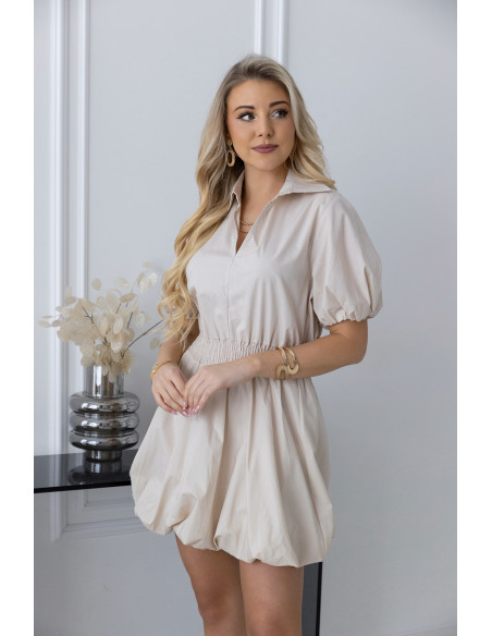 Sukienka Moden Beżowa