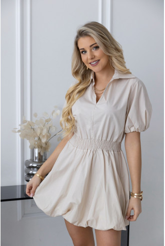 Sukienka Moden Beżowa