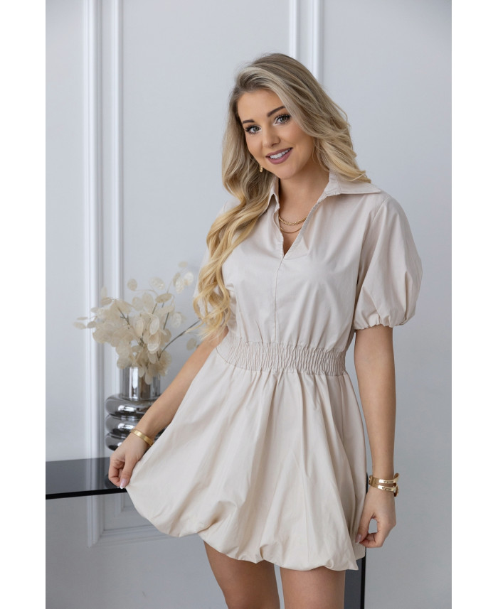 Sukienka Moden Beżowa