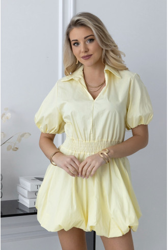 Sukienka Moden Żółta 2