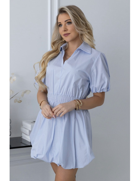 Sukienka Moden Błękitna