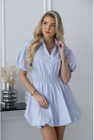 Sukienka Moden Błękitna 2