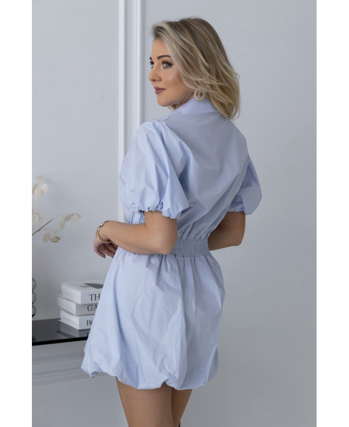 Sukienka Moden Błękitna