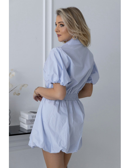 Sukienka Moden Błękitna