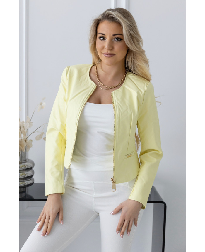 Kurtka Skay Zipp Żółta