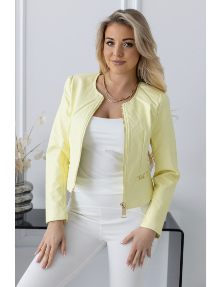 Kurtka Skay Zipp Żółta