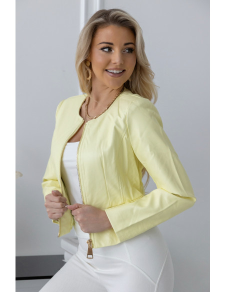 Kurtka Skay Zipp Żółta