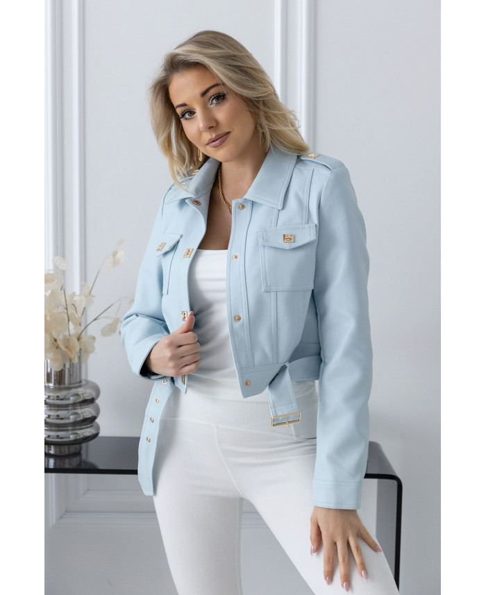 Kurtka Skay Moretto Błękitna