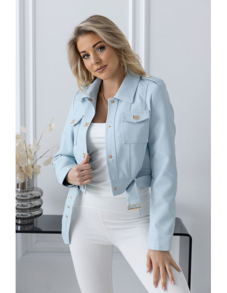 Kurtka Skay Moretto Błękitna