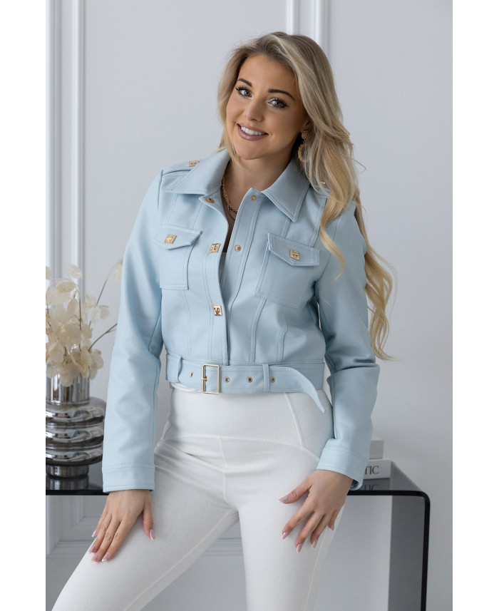 Kurtka Skay Moretto Błękitna