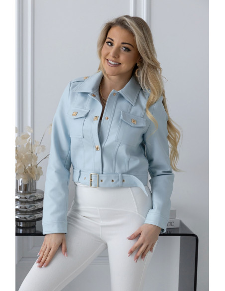 Kurtka Skay Moretto Błękitna