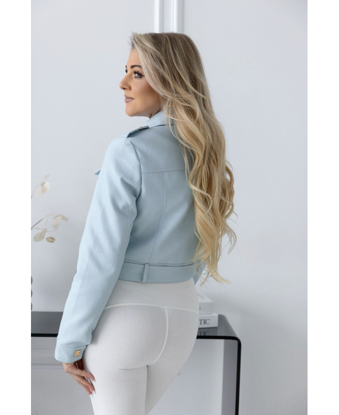 Kurtka Skay Moretto Błękitna