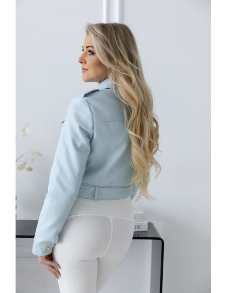 Kurtka Skay Moretto Błękitna