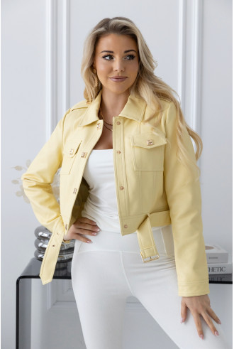 Kurtka Skay Moretto Żółta 2