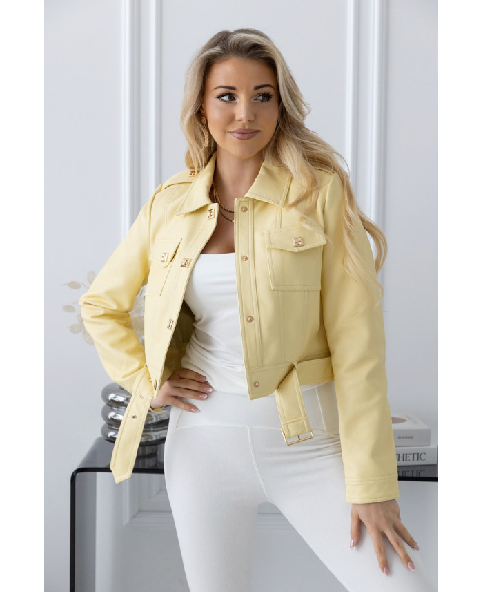 Kurtka Skay Moretto Żółta