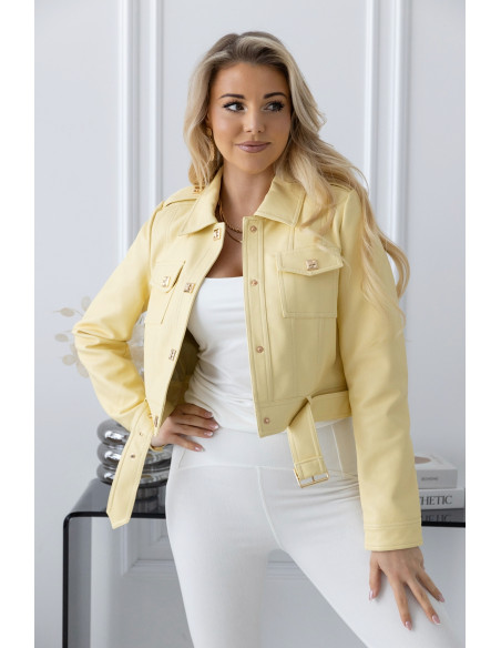 Kurtka Skay Moretto Żółta