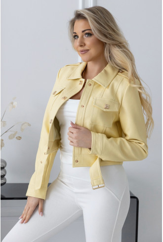 Kurtka Skay Moretto Żółta