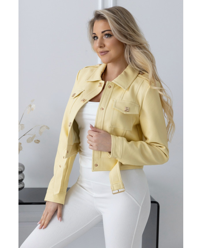 Kurtka Skay Moretto Żółta