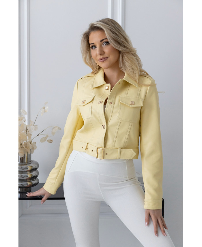 Kurtka Skay Moretto Żółta