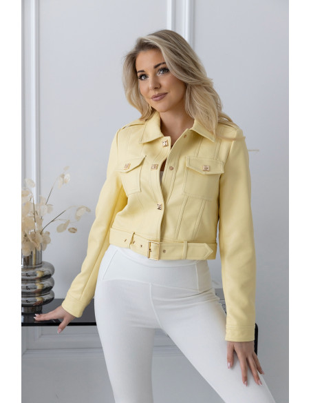 Kurtka Skay Moretto Żółta