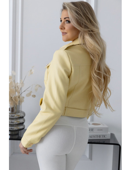 Kurtka Skay Moretto Żółta