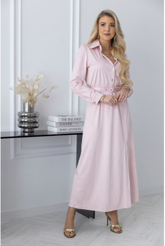 Sukienka Lomo Pudrowy Róż