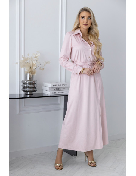 Sukienka Lomo Pudrowy Róż