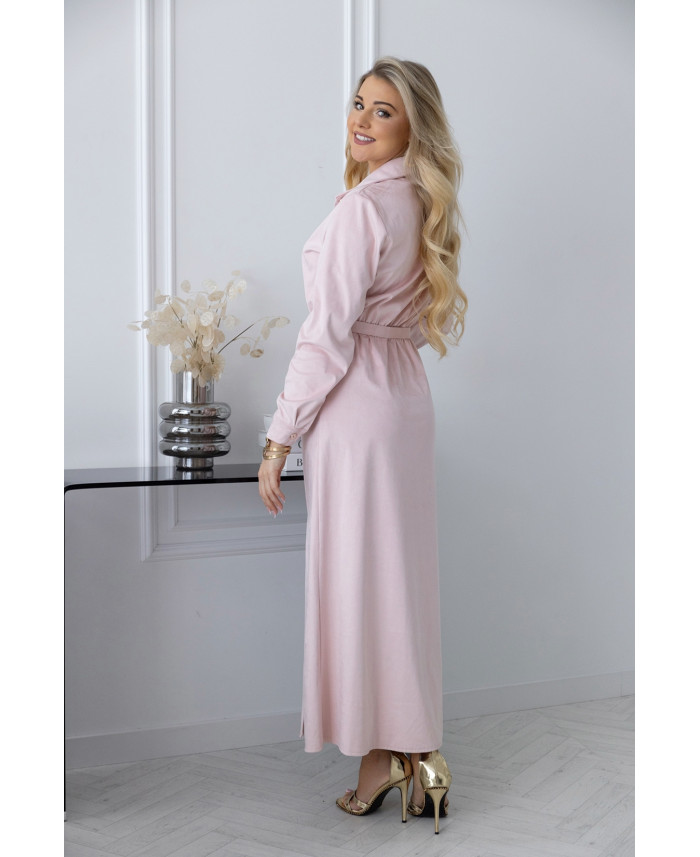 Sukienka Lomo Pudrowy Róż