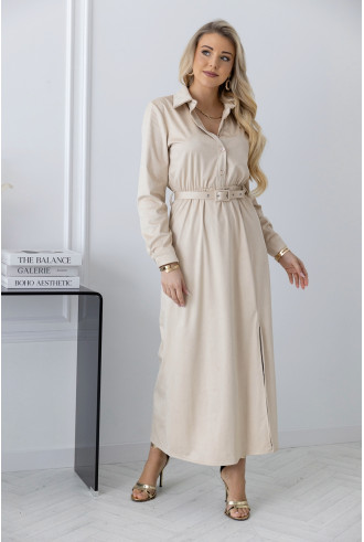 Sukienka Lomo Beżowy