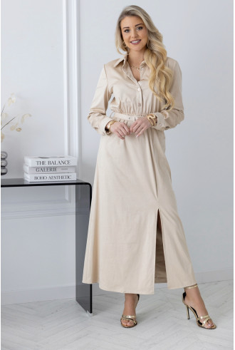 Sukienka Lomo Beżowy 2