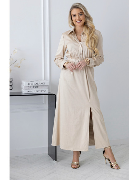 Sukienka Lomo Beżowy