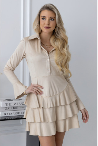 Sukienka Misty Beżowa 2